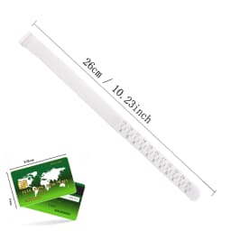 Plastic Bracelet Sizer Gauge Adjustable Bangle Measures Jewelry Making Bracelet Sizing Tools DIY Tool
