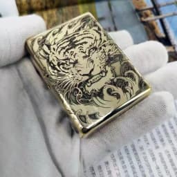 ZORRO 912 912S Retro High End Heavy Armor Brass Titanium Windproof Kerosene Lighter 3/5 Hinge Metal Gasoline Lighter Men's Gift