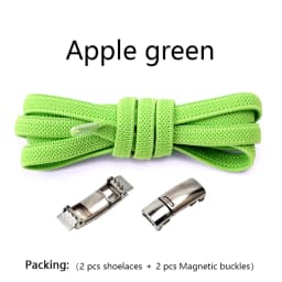 New Magnetic Lock Shoelaces without ties Elastic Laces Sneakers No Tie Shoe laces Kids Adult Flat Shoelace for Shoes Accessories