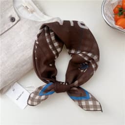 56cm Print Geometric Pattern Headscarf Scarf Square Scarves Kerchief Neckerchief Bandanas Neck Wraps Hair Ribbon Band Headband