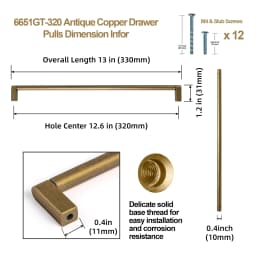 Solid Zinc Alloy Cabinet Handle Furniture Long Handle Kitchen Cabinet Knob and Pulls Sturdy Wardrobe Drawer Handle