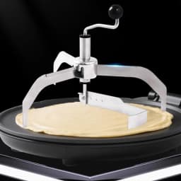 360° smooth rotation, adjustable size to meet different needs, foldable home pancake making machine