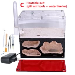 Acrylic Ant Farm Infinite Splicing Ant Nest Temperature Control Concrete Insect House Colony Drinker Anthill Kit Accessories