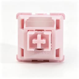 HUANO Sakura V2 V3 Switch Pink 35gf 42gf 5Pin Linear Creamy Switches For Custom DIY 60% Gaming Mechanical Keyboard POK POM PA66