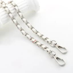 120cm Long PU Leather Bag Strap for Crossbody Shoulder Bag Strap Replacement Accessories for Handbags 8mm Wide Bag Chain