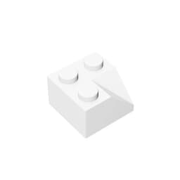 Gobricks GDS-721 Slope brick2x2 45 Roof tiles with concave slope compatible with lego 3046 children's DIY Educational