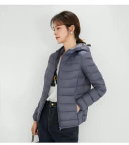 New Fashion Ultra Light 90% Down Jacket Soft Matte Fabric Winter Feather Jacket Warm Coat Hooded Parka Female Portable S-4XL