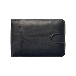 GENODERN Casual Small Wallet for Men Cow Leather Male Slim Wallets Short Mini Wallet with Card Holder Pocket Purses