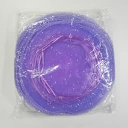 100pcs 26 35 40cm Dia White Round Organza Bags Wedding Party Decoration Favors Drawable Gift Bag Jewelry Packaging Bags Pouches
