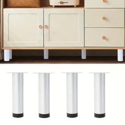 4pcs 10/15cm adjustable furniture legs support legs, adjustable height, suitable for sofas, coffee tables, desks furniture leg