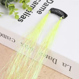 1 Pc Sparkle Shiny Hair Tinsel Hair Extensions Dazzles Women Hippie for Braiding Headdress Hair Braiding Tools Long 100cm