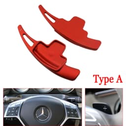 For Mercedes Benz A B Class W447 W176 W246 MB SLK R172 CLA C117 GLA X156 Car Steering Wheel Paddles Shifter Extender Accessories