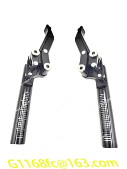 1 Pair High-quality Aluminum Alloy Accessories New Rehabilitation Products Accessories Sports Wheelchair Brakes 100%