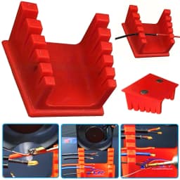 HZY ABS Welding Wire Fixture Soldering Wire Holder Cable Clamp Holder for 30AWG-12AWG Wire Welding Bench with 5 Gears