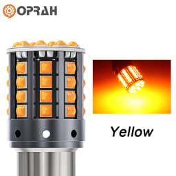 1pcs Super Bright Car Lights LED 1156 BA15S P21W BAU15S PY21W 1157 P21/5W W21W 3030SMD Canbus Turn Signal Lamps DRL No Error 12V