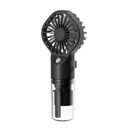 Customizable Humidifier Fan Mini Handheld Mist Fan Portable USB Rechargeable Fan with Humidifier Mini Water Spray Hand Fan