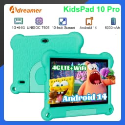 (Clearance)10 Inch Kids Tablet Android14 4GB RAM + 64GB ROM WIFI Google Play Children Tablet for Kids Study Gaming