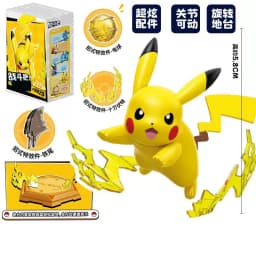 100000 volts pet Trainer ornament Charizard Building Capture pets Blocks Ash Ketchum Misty Serena Mini Action Figure Toys