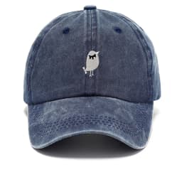 Adjustable Embroidery Snapback Hat Men Washed Denim Baseball Cap Outdoor Sport Tennis Cap For Adults
