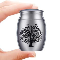 High Quality Custom Stainless Steel Cremation Urn-Funeral Holder Keepsake Polished For Human Pet Ashes Dropshiping