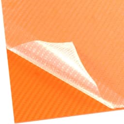 1piece Orange Carbon Fiber Kydex Thermoplastic Board for DIY Knife Sheath Gun Case Making Material - Kydex Holster Material