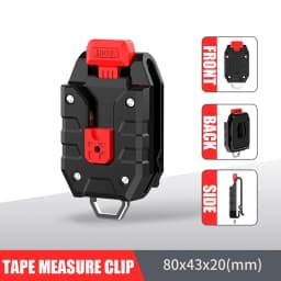 NEW Universal Tape Measure Quick-hanging Belt Clip for Tajima Milwaukee Digital Measuring Tape Laser Man Gift