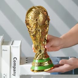 In Stock 2026 FIFA World Cup Trophy Model Ornament Football Trophy Model Soccer Fan Commemorative Decoration Collection Gifts