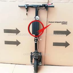 Electric Wheel Electric Front Drive with Front Electric Disabled Car Tractor Wheelchair Tractorproduct Without Battery 10 Inch