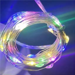 5m~1m LED Copper Wire Fairy Lights Battery Powered LED String Lights Party Wedding Indoor Christmas Decoration Garland Lights