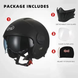 Modular Motorcycle Helmet Double Lens Full Face Motorcycle Helmet Man Woman Retro DOT Open Face Motorcycle Helmets Casco Moto
