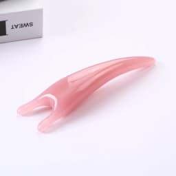 〔San〕 Resin Face Lifting Scraping Massage Nose Lifting Massage Y-shape Guasha Massage Reduce Puffiness Meridians Tool