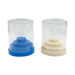 50 Holes Grinding Head Storage Box for Jewellery Polishing Wheel Shank 2.35mm to 4.5mm Drill Bit Organizer Stand Jewelry Tools