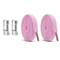 No Tie Shoe Laces Press Lock Shoelaces Without Ties Elastic Laces Locking Without Detachment 8mm Widened Flat Shoelace for Shoes