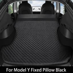 For Tesla Model 3 Model Y / YL 2026-2017 Inflatable Air Mattress Outdoor Camping Inflatable Special Suede Fabric Car Travel Bed