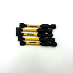 DEWALT SL8 57MM Slotted Impact Drill Bits High Speed Steel Hard Metal Screwdriver Batch Head 5PCS