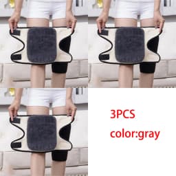 1/2/3PCS Thickened Warm Knee Sleeves Winter Adjustable Cold Proof Daily Use Knee Pads Two Layer Thermal Jogging Knee Protector