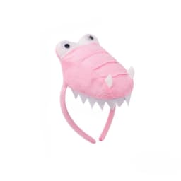 Animal Crocodile Dinosaur Turtle Headband Tail Bow Plush Party Headpiece Hair Hoop Party Cosplay Costume Props