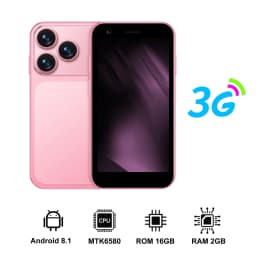 SERVO Mini Android Smartphone 3.0" Touch Screen 3G Dual SIM 2GB+16GB Face Unlock HiFi Sound WiFi Hotspot GPS Pocket Mobile Phone