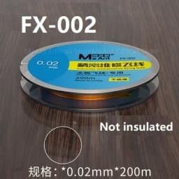 MaAnt Copper 0.01 0.02 0.09 mm Flying Soldering Jumper For Mobile Phone Computer Motherboard Battery Touch ID Jump Wire