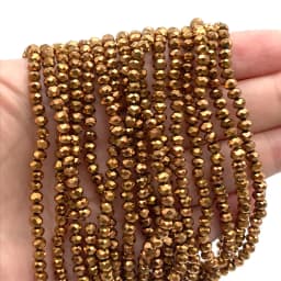 2 3 4 6 8mm Austria Faceted Crystal Beads Rondelle Loose Spacer Bracelets Earring DIY Glass Beads for Jewerly Making