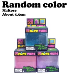 Needoh Cube Drip Fidget Sensory Toy Maltose TPR Mello Mallo Snow Ball Press Doh Change Color Relief Anxiety Focus Calm Down Gift