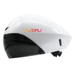 YUMAJ TT Bicycle Helmet Aerodynamic Triathlon-Specific Cycling Helmet with Panoramic Surround Magnetic Goggles YM-88