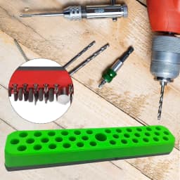 Rafford Hex Bit Holder Storage Rack: Sturdy Screwdriver Bit Organizer for Easy Classification