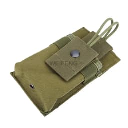 1000D Nylon Tactical Molle Walkie Talkie Holder Bag Radio Pouch Package Sports Pendant Hunting Magazine Mag Pouch