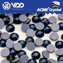 VDD Multi-color ACME+Series Top Quality Glass Hot-Fix Rhinestones Crystal AB Flatback Glitter Strass Stones For Fabric Garment