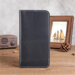 Best Genuine Leather Personalised Wallet for Men with Checkbook Holder Long Pure Leather Wallet for Men Custom Engraved