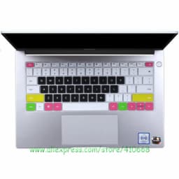 For HUAWEI MateBook D 14 2020 R5 3500U Linux Laptop Silicone Dustproof Keyboard Cover Skin Protector Mate Book D14 2020