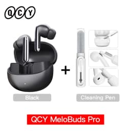 QCY MeloBuds Pro ANC Wireless Bluetooth Earphones 46dB Hybrid ANC Hi-Res LDAC Bluetooth 5.3 Earbuds 6 Mic 34H Playtime