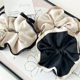 French Design Advanced Sense Hair Tie Ins-Like Satin Hair Tie For Women With Simple Temperament New Style Girl Hair Accessoires