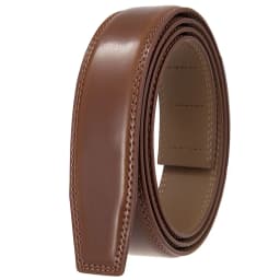 3.5cm Belt No Buckle Cow Genuine Leather Belt Body for Automatic Buckle High Quality Black White Belts Without Buckle Cowskin